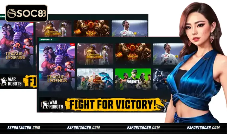 Soc88 – Nhà cái Soc 88 Uy Tín Số 1 Việt Nam 2025 12 Soc88 - sân chơi Esport với nhiều ưu điểm khủng số 1 thị trường